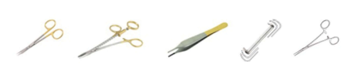 Rhinoplasty Scissors Set Including 34 Scissors - Surgical Instruments