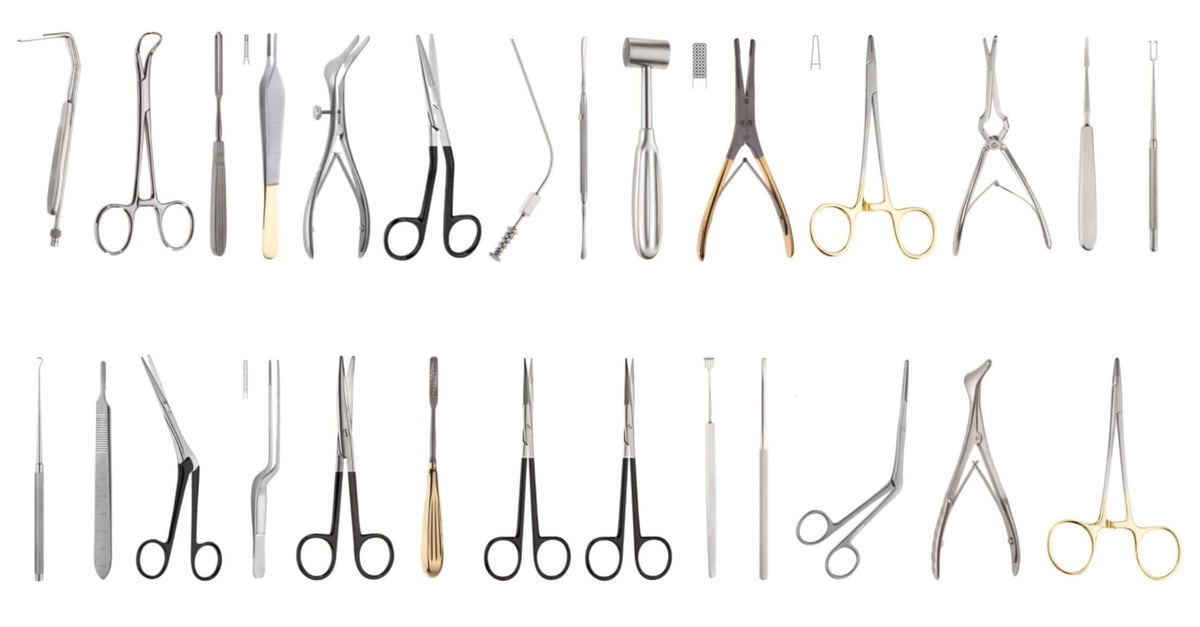 Peck Rhinoplasty Procedure Set - Surgical Instruments